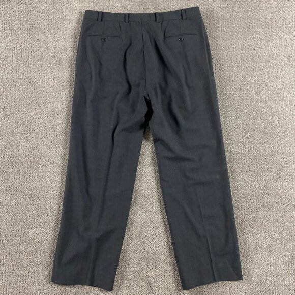 Brooks Brothers 346 Stretch Suit Men's 45R Pants 38x33 Measures 38x30 Gray - Picture 12 of 16